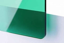 TroGlass Color Gloss ciemnozielony transparentny grubość 3mm