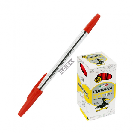 Długopis 0,7mm czerwony Corvina 51 (40383/03) 50 szt.