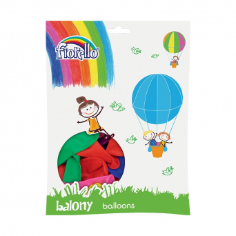 Balon 12" MIX pastel Fiorello
