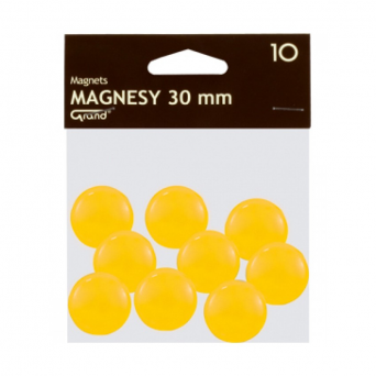 Magnes 30mm GRAND żółty