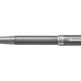 Pióro kulkowe Parker Duofold Prestige Ruthenium Chiselled CT