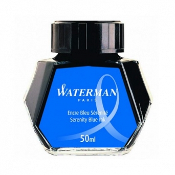 Atrament Waterman w butelce niebieski Floryda
